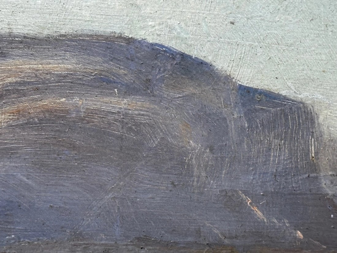 19th Century Marine Oil Painting Summer Morning Spanish Head Isle Of Man - 13