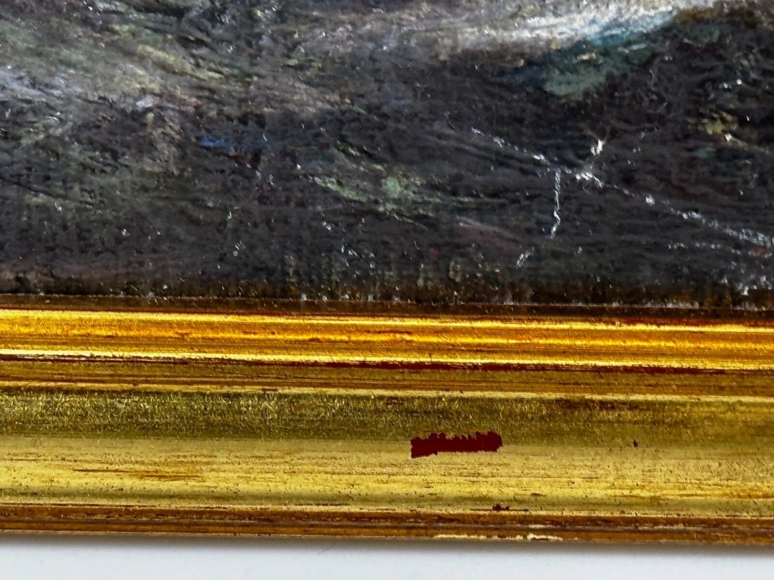 19th Century Marine Oil Painting Spring Breeze & Squally Garwick Bay Isle Of Man - 14