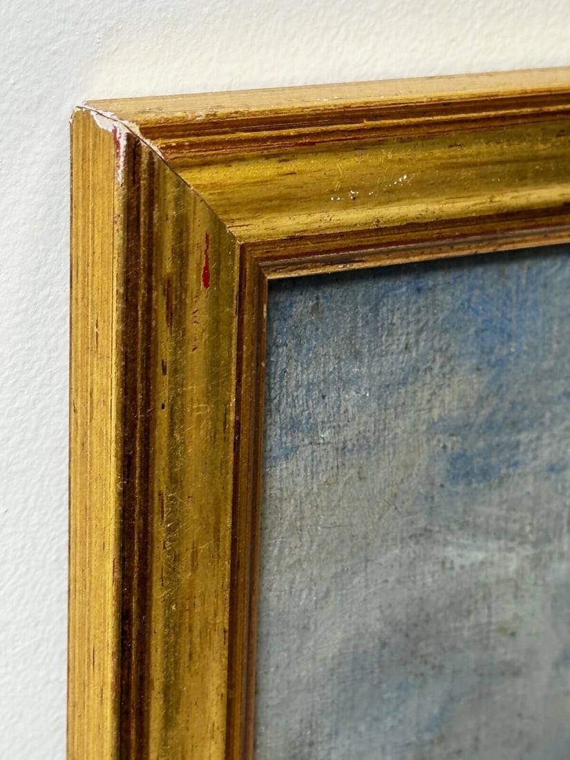 19th Century Marine Oil Painting Spring Breeze & Squally Garwick Bay Isle Of Man - 19