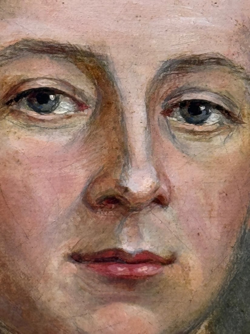 Oil Painting Portrait Red Coat Victorian Infantry Officer Second Lieutenant - 11