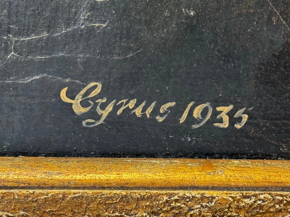 Huge Oil Painting Portrait Tudor Monarch King Henry VIII After Hans Holbein - 8