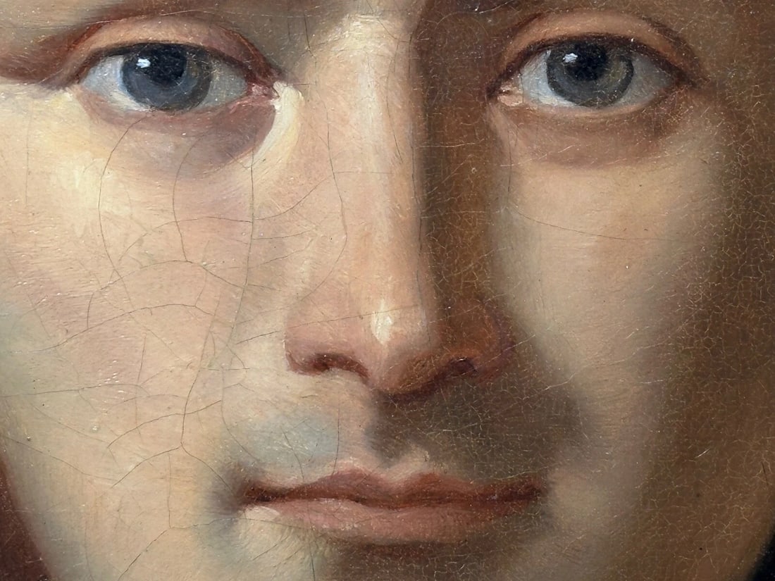 Oil Portrait Napoleon Bonaparte Wearing the Grand Cross of the Légion d’honneur - 19