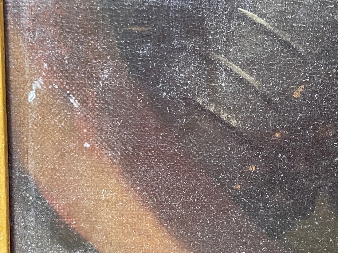 17th Century Oil Painting Royal King Charles I in Armour Circle Henry Stone - 12