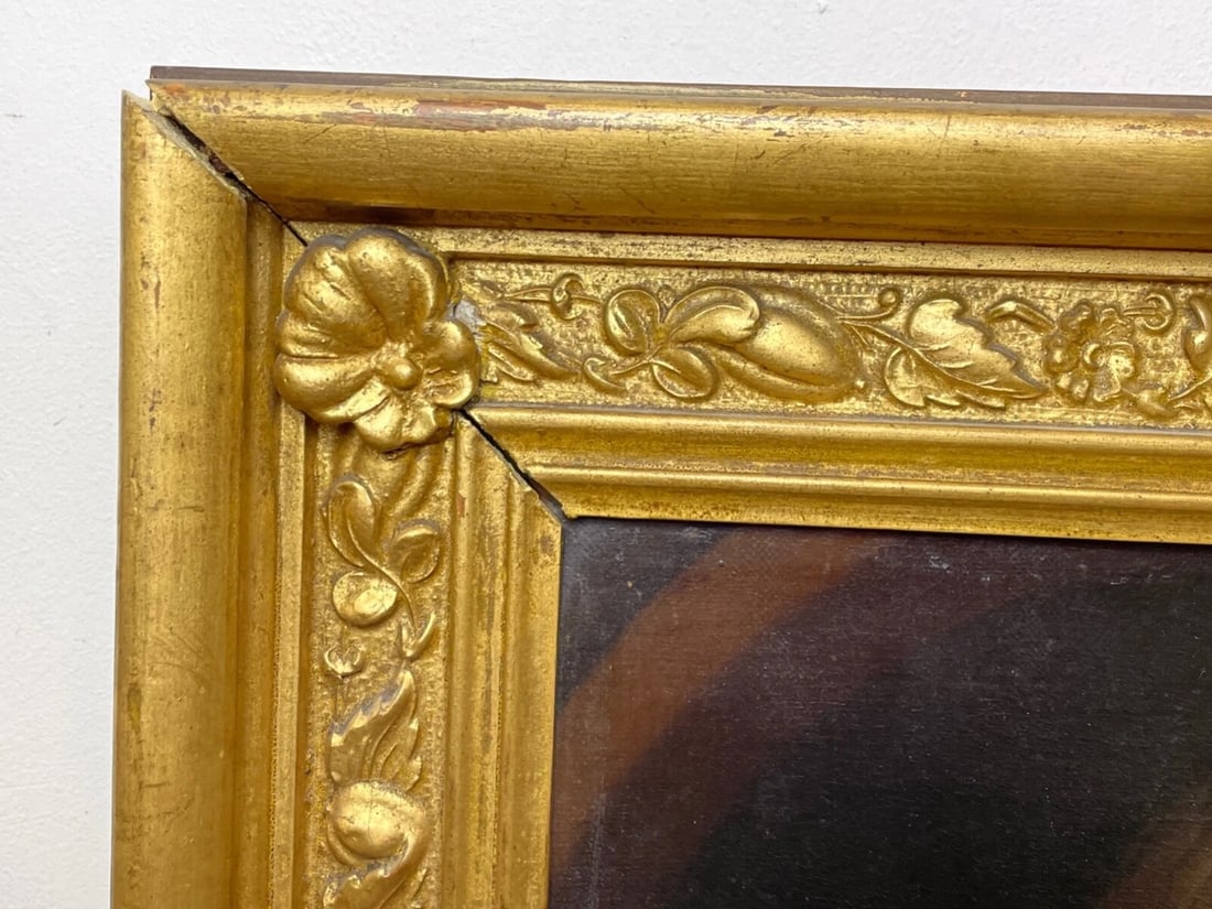 17th Century Oil Painting Royal King Charles I in Armour Circle Henry Stone - 9