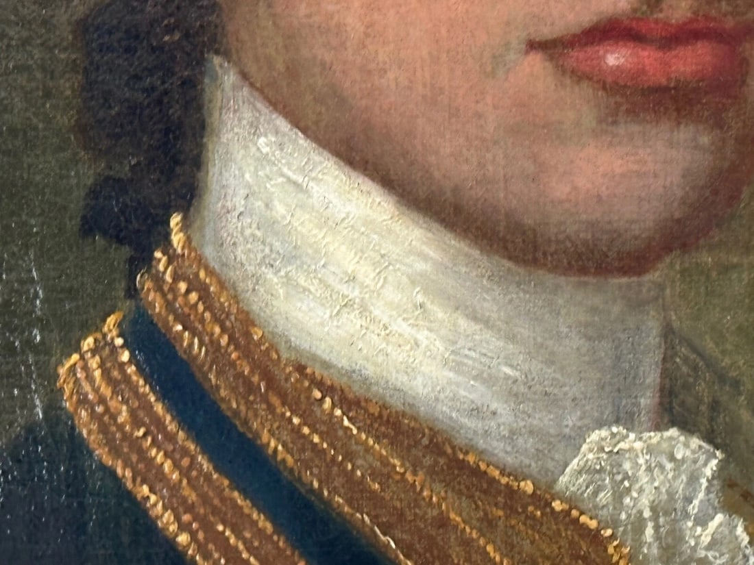 18th Century Portrait Captain Gamaliel Nightingale By John Simmons The Younger - 17