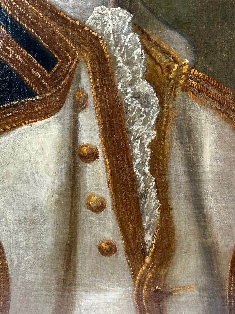 18th Century Portrait Captain Gamaliel Nightingale By John Simmons The Younger - 18