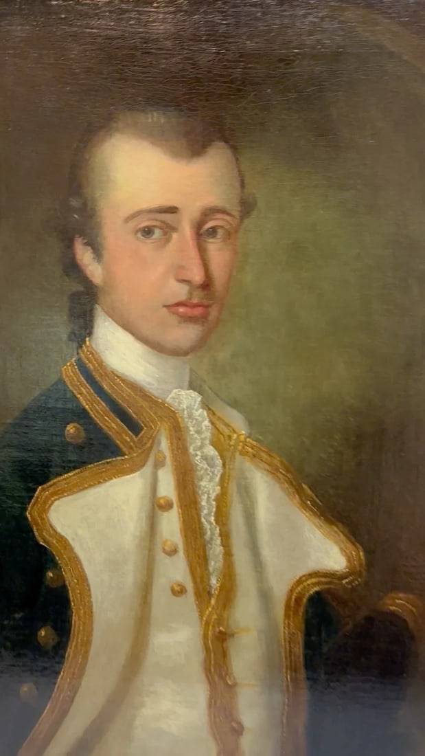 18th Century Portrait Captain Gamaliel Nightingale By John Simmons The Younger - 2