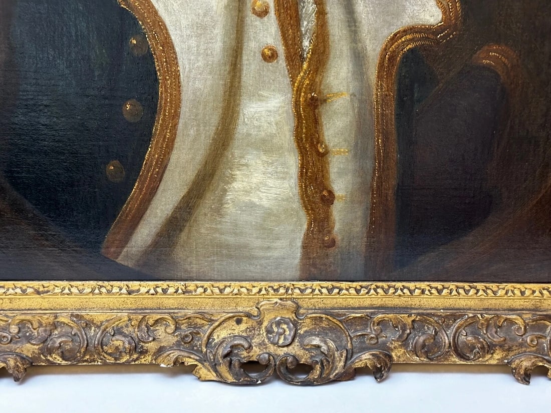 18th Century Portrait Captain Gamaliel Nightingale By John Simmons The Younger - 4