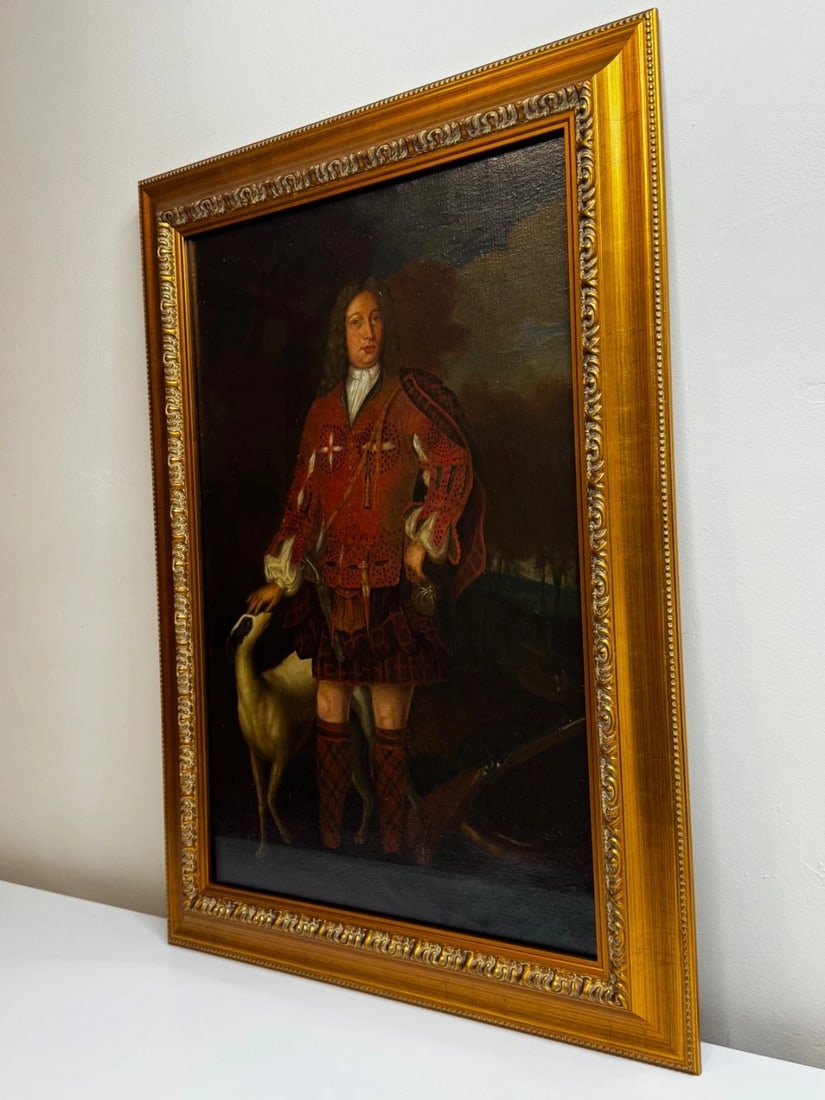 Jacobite Highland Noble Portrait Kenneth Sutherland 3rd Lord Duffus In 1732 - 11