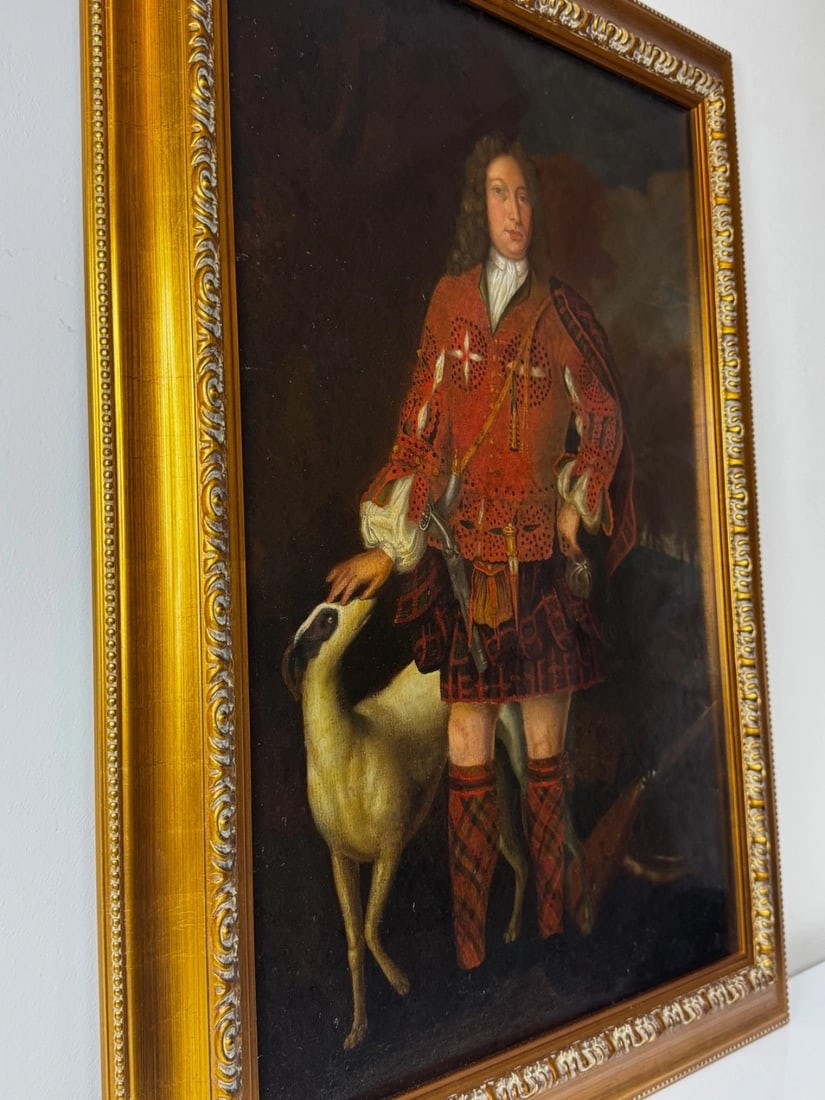 Jacobite Highland Noble Portrait Kenneth Sutherland 3rd Lord Duffus In 1732 - 12