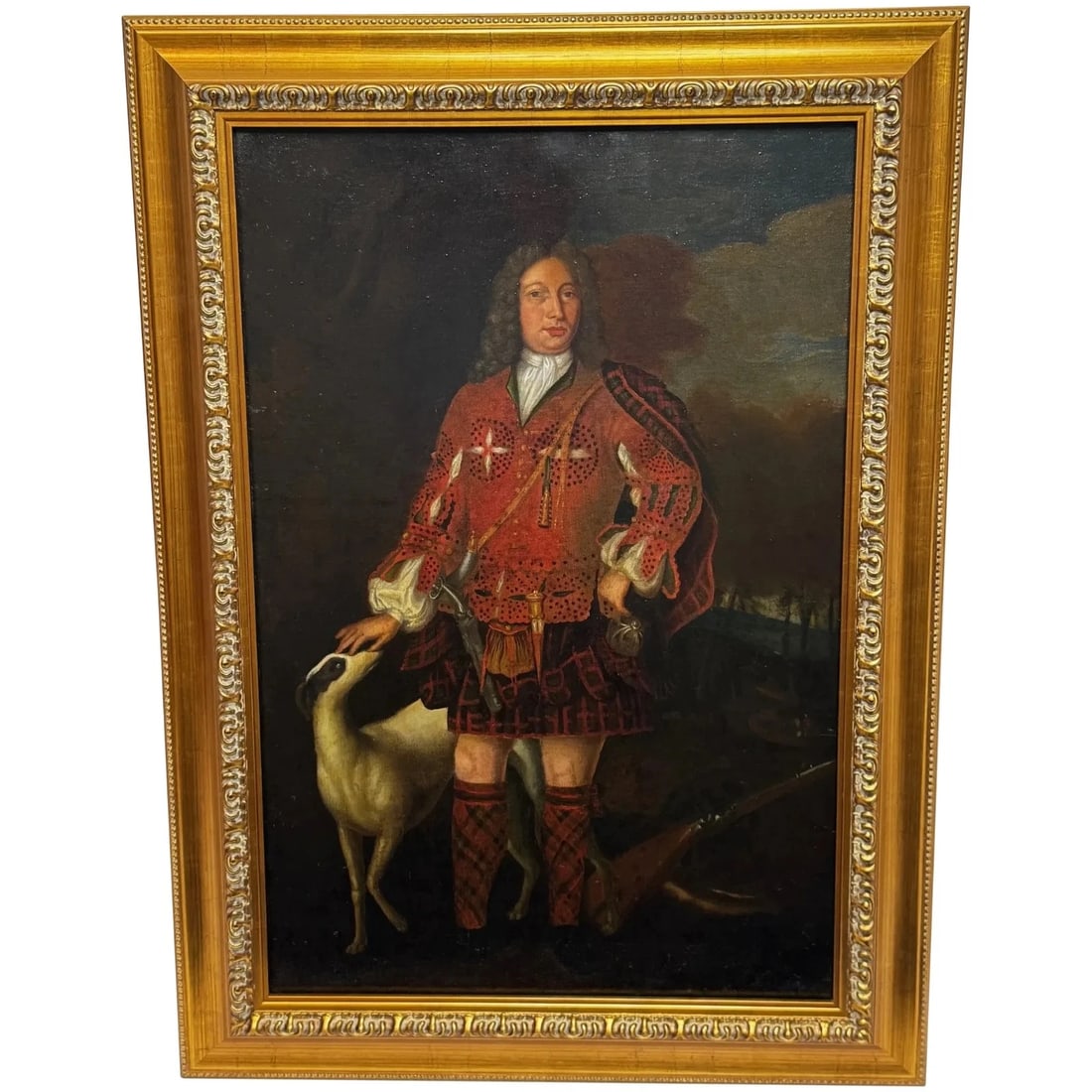 Jacobite Highland Noble Portrait Kenneth Sutherland 3rd Lord Duffus In 1732 (1 of 20)