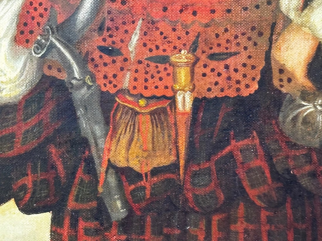 Jacobite Highland Noble Portrait Kenneth Sutherland 3rd Lord Duffus In 1732 - 20