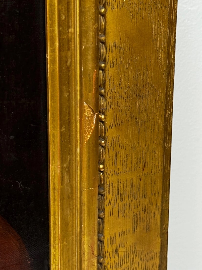 19th Century Military Oil Painting Portrait Red Tunic Coat Victorian Officer - 18