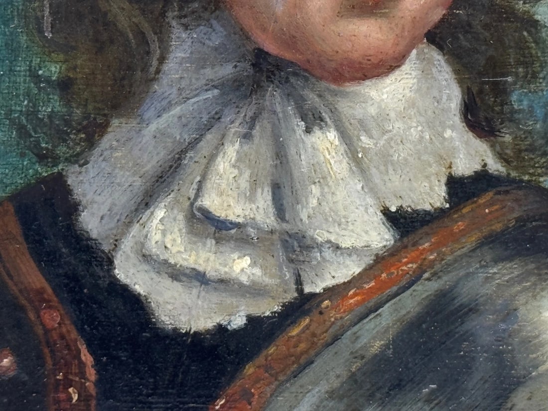 Portrait Oil Painting General John Lambert in Armour New Model Army Commander - 17