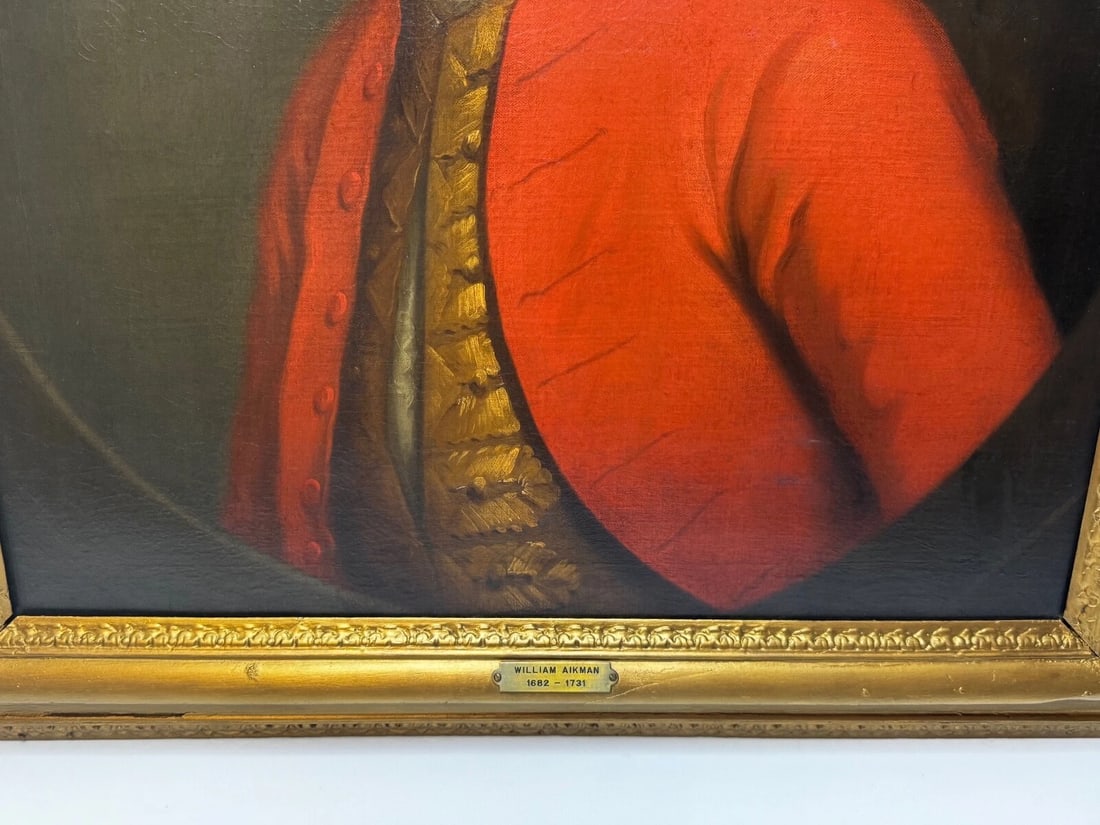 Oil Painting Lieutenant General Sir James Campbell Attributed William Aikman - 5