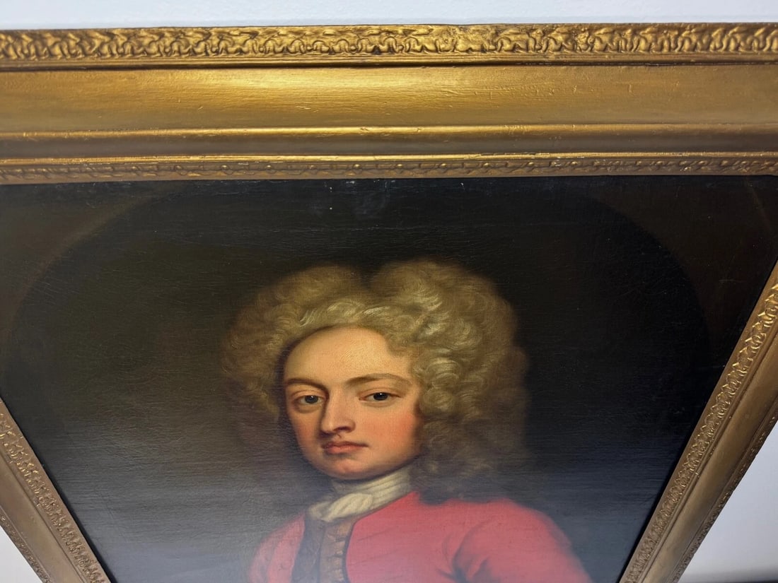 Oil Painting Lieutenant General Sir James Campbell Attributed William Aikman - 7