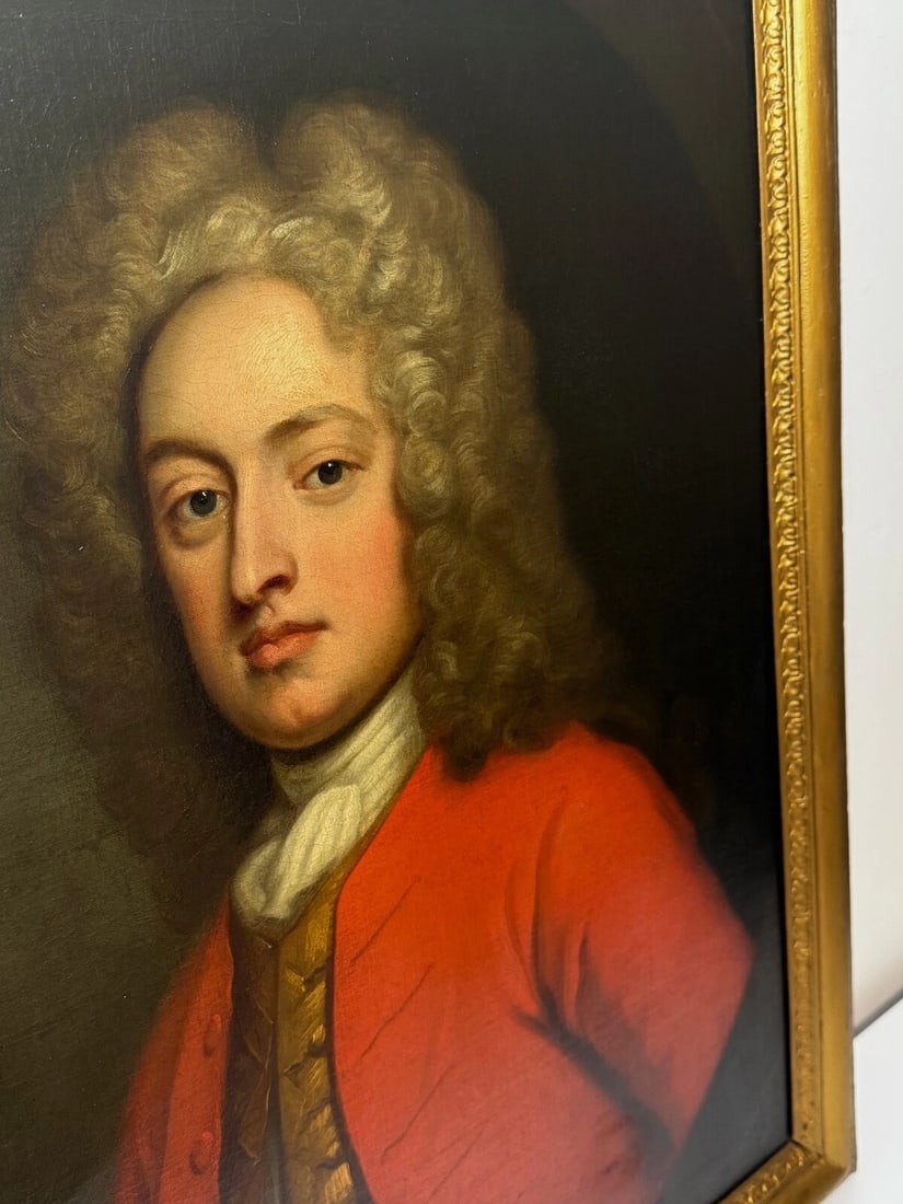 Oil Painting Lieutenant General Sir James Campbell Attributed William Aikman - 8