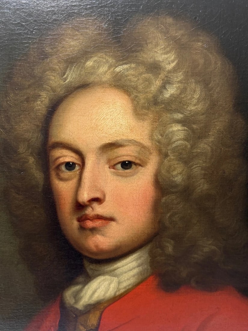 Oil Painting Lieutenant General Sir James Campbell Attributed William Aikman - 9