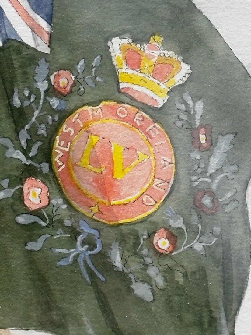 Large Painting Battle Chusan Opium Wars 55th Westmorland Assaulting Guards Hill - 7