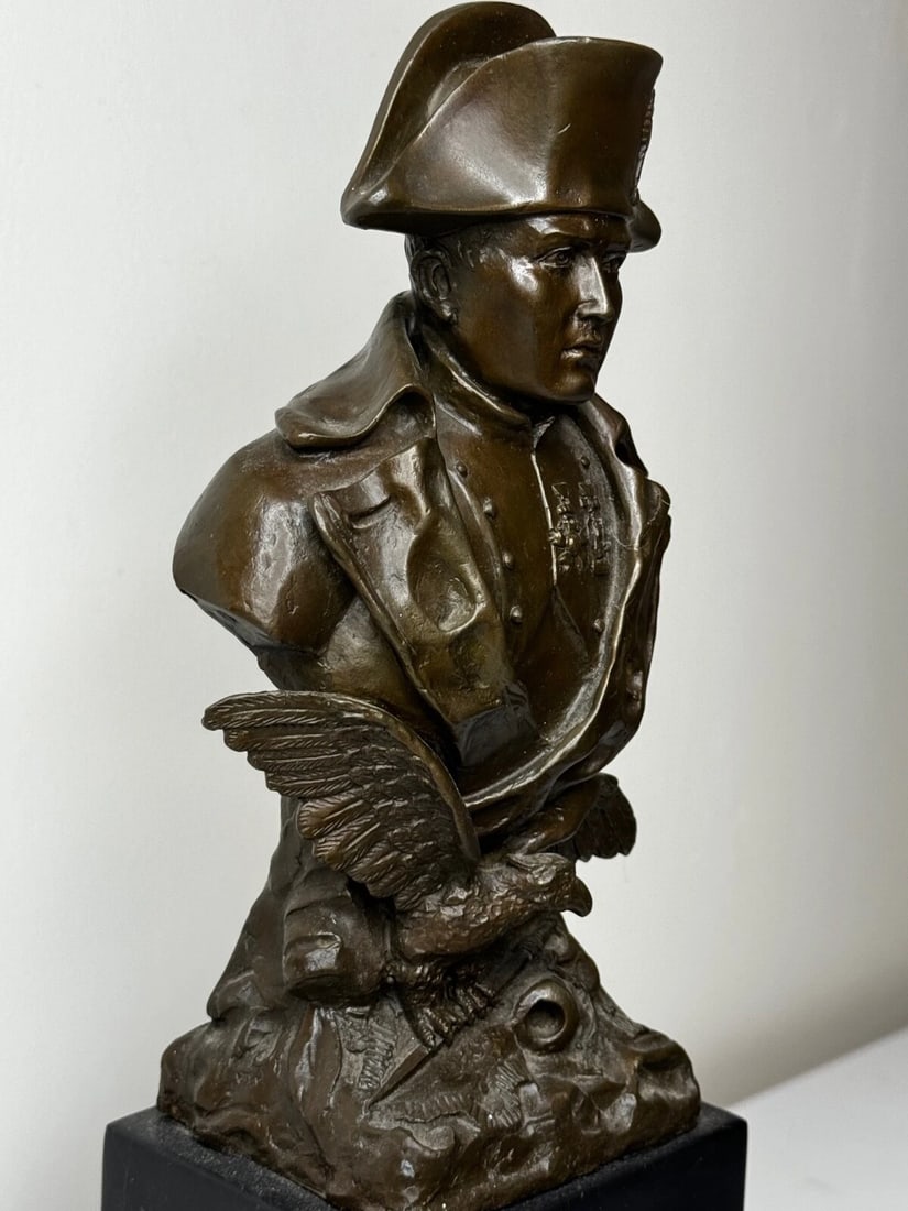 After The Antique French Bronze Sculpture The Little Corporal Emperor Napoleon - 12