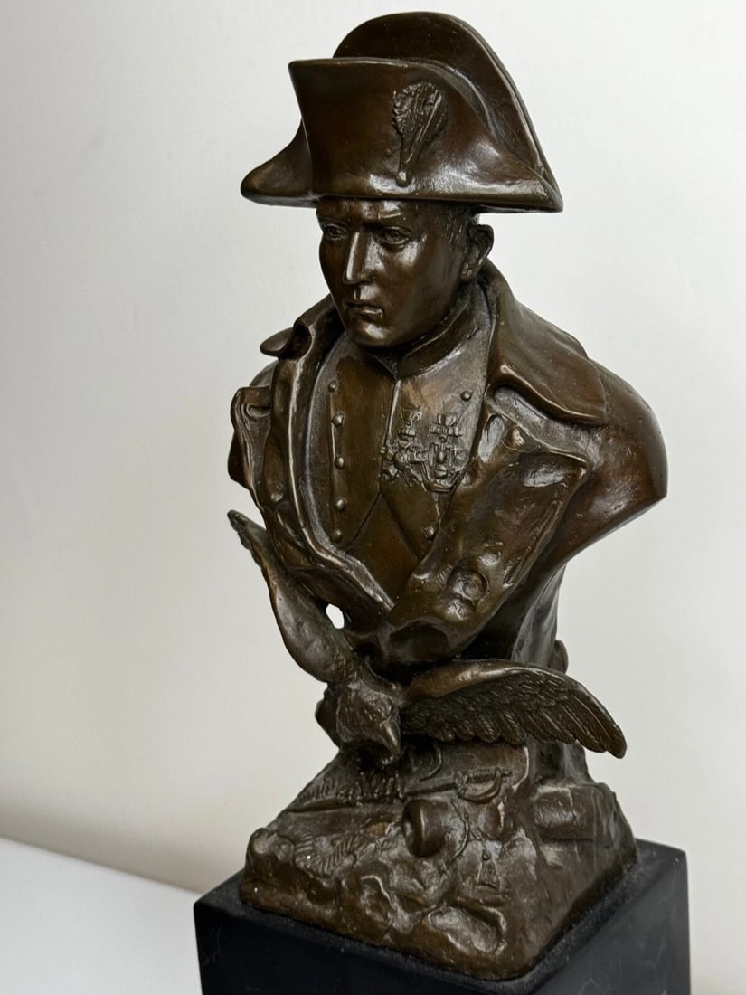 After The Antique French Bronze Sculpture The Little Corporal Emperor Napoleon - 13