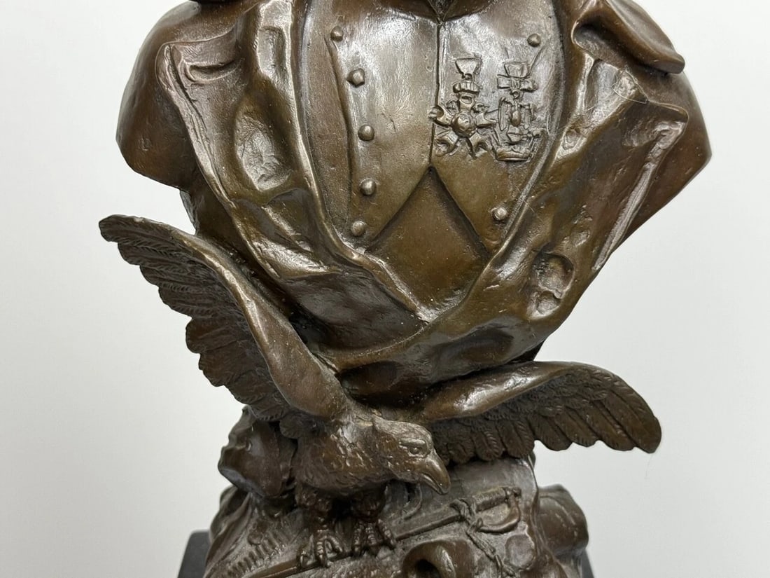 After The Antique French Bronze Sculpture The Little Corporal Emperor Napoleon - 15