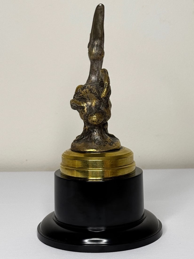 Majestic Grace Fine Spanish Art Deco Pelican Mascot Sculpture on Stand - 16