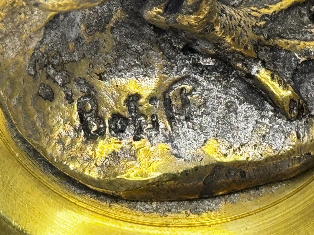 Majestic Grace Fine Spanish Art Deco Pelican Mascot Sculpture on Stand - 19