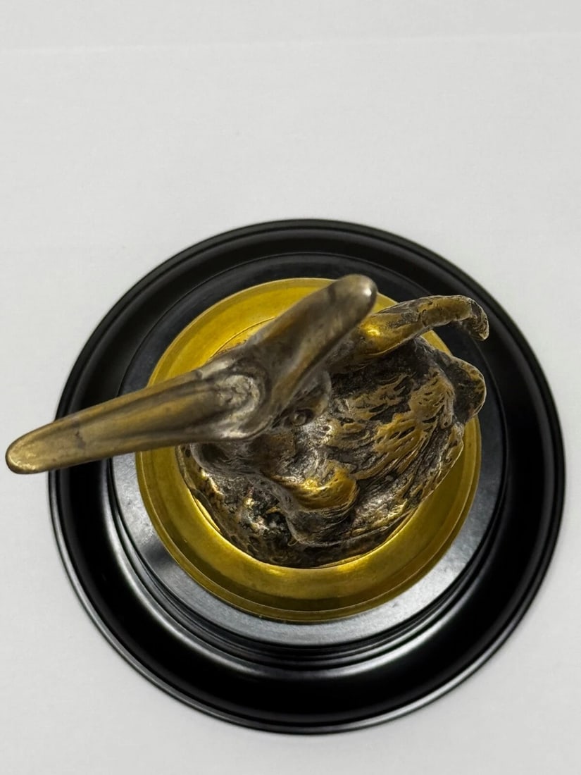 Majestic Grace Fine Spanish Art Deco Pelican Mascot Sculpture on Stand - 8