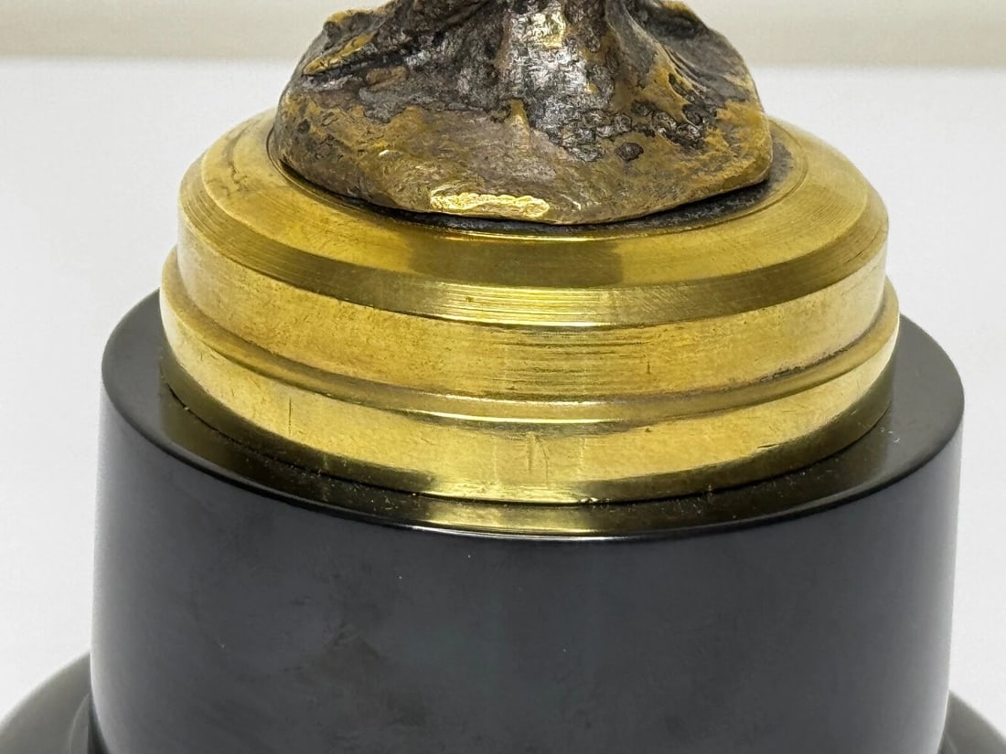 Majestic Grace Fine Spanish Art Deco Pelican Mascot Sculpture on Stand - 9