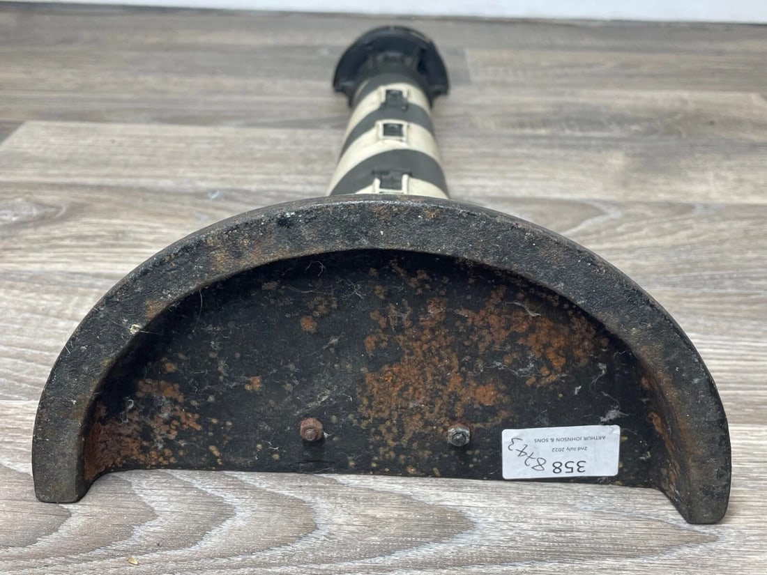 Rare Architectural Original Antique American Door Stop Form Of A Lighthouse - 12