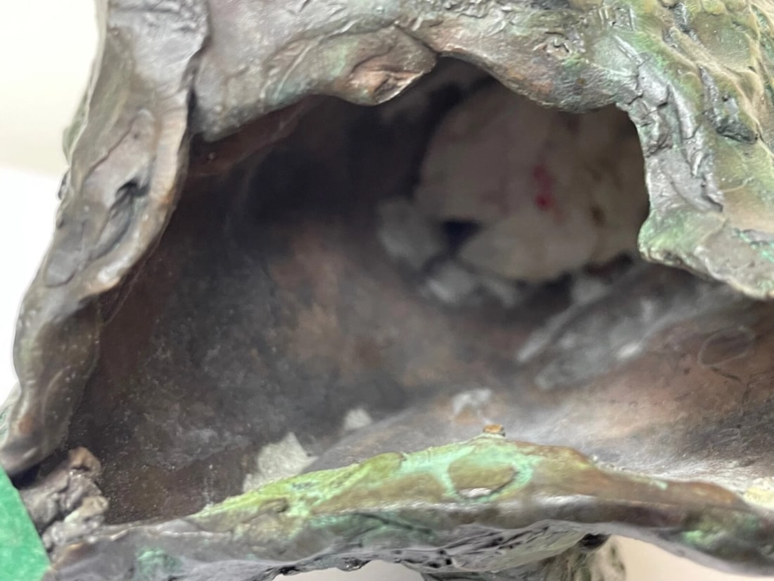 Patinated Bronze Model Of Aquatic Flightless Penguin Sculpture - 19