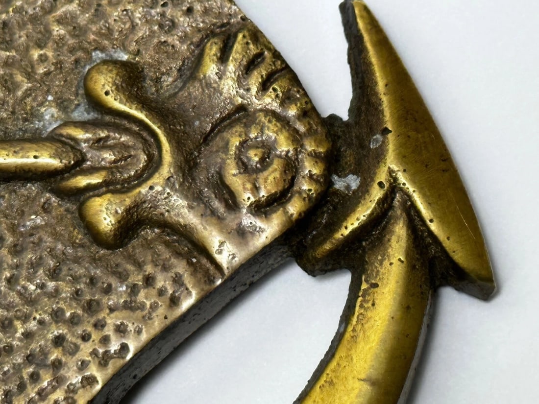 Antique Nautical Marine Anchor Chain Seagull Wall Plaque Scientia Et Pax - 14