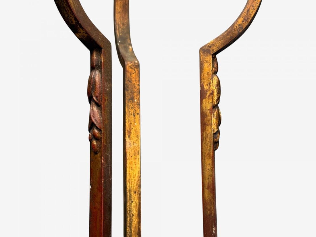 Muller Frères, French Art Deco, Bronze, Glass, Chandelier, France, 1920s - 7