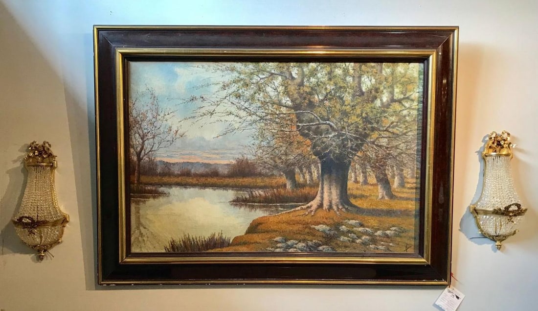 Pair of Louis XVI Style Bronze and Crystal Beaded Diminutive Wall Sconce - 11