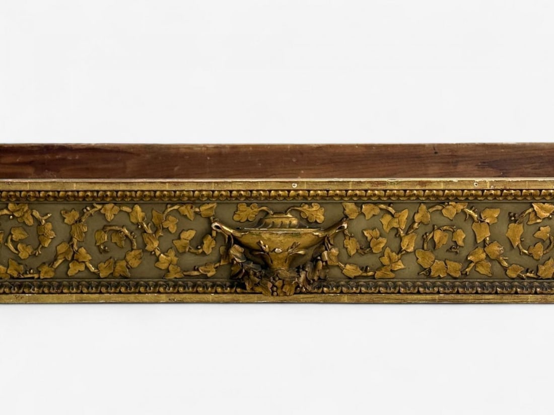 Neoclassical, Clayed Gilt, Carved Wood, Twin Bedframe, France, 1900s - 10