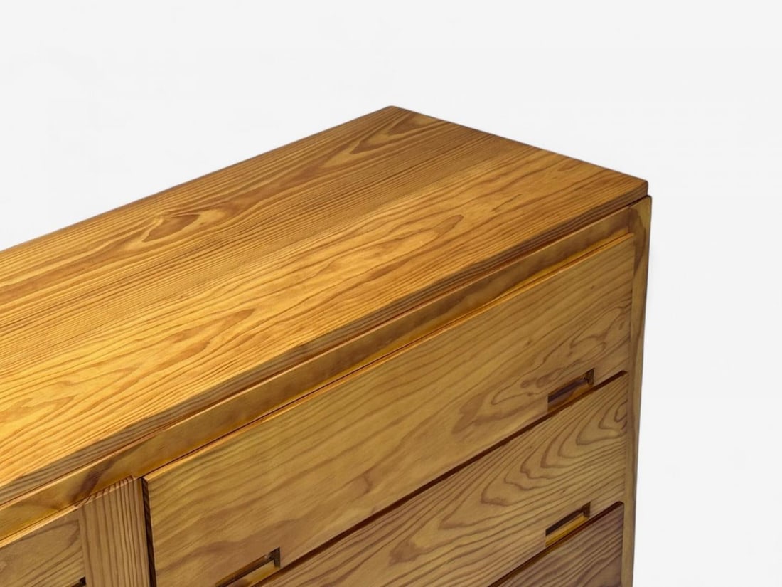 Pierre Gautier-Delaye, French Modern, Pine, Rare Commodes, France, 1957 - 11