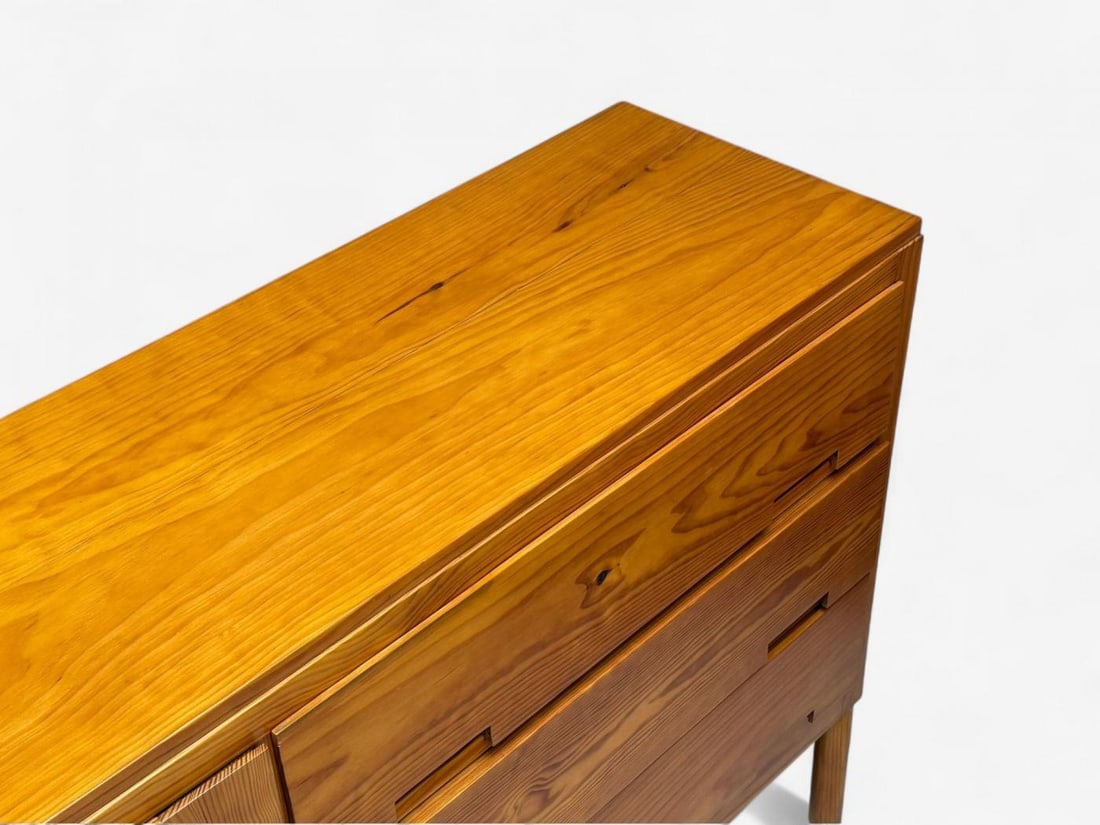 Pierre Gautier-Delaye, French Modern, Pine, Rare Commodes, France, 1957 - 12