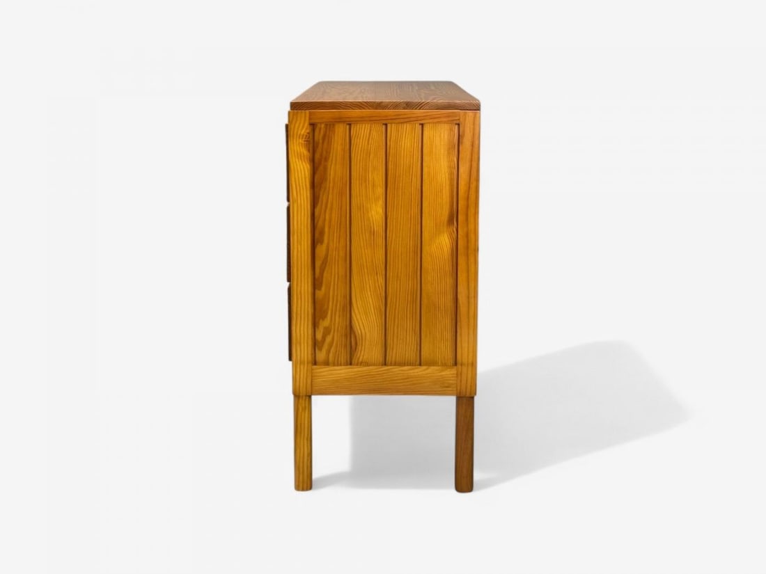 Pierre Gautier-Delaye, French Modern, Pine, Rare Commodes, France, 1957 - 9