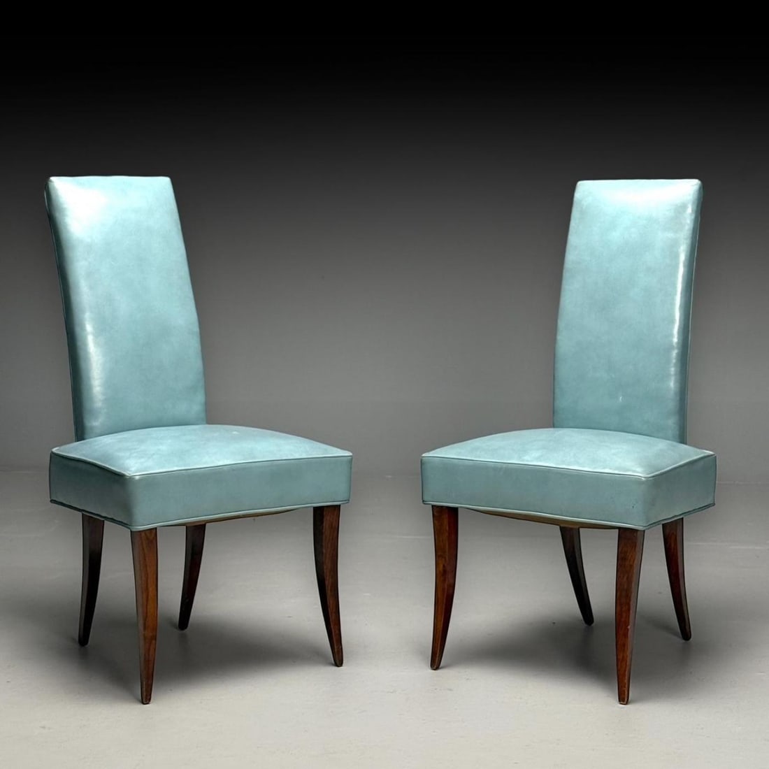 Dunbar, Mid-Century Modern, Occasional Chairs, Leather, Rosewood, 1950s - 5