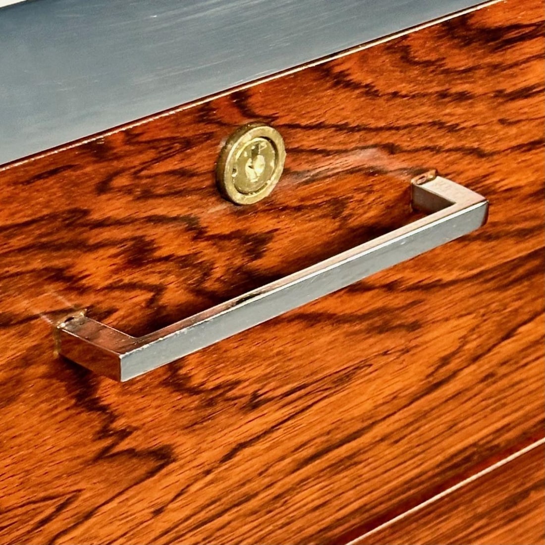 Mid-Century Modern Milo Baughman Rosewood Dresser for John Stuart, Chrome Accent - 13