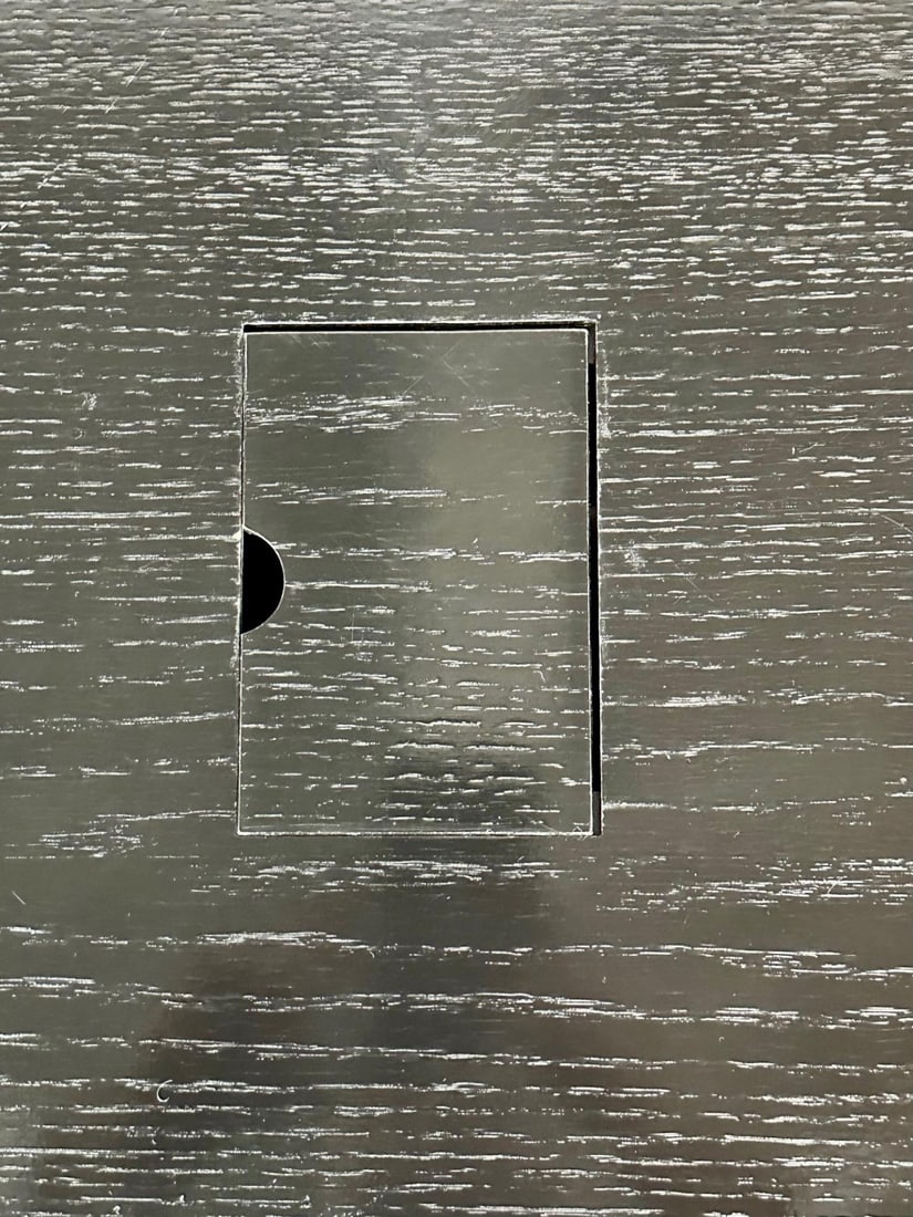 Mid-Century Modern Large Writing Table / Executive Desk, Pace, Ebony, - 10