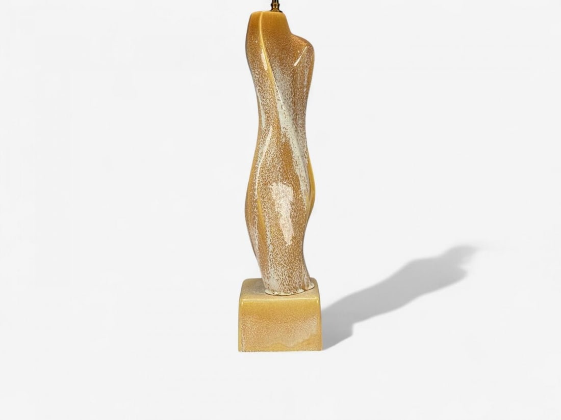 Yasha Heifetz Style, Ceramic, Abstract Table Lamps, USA, 1960s - 8