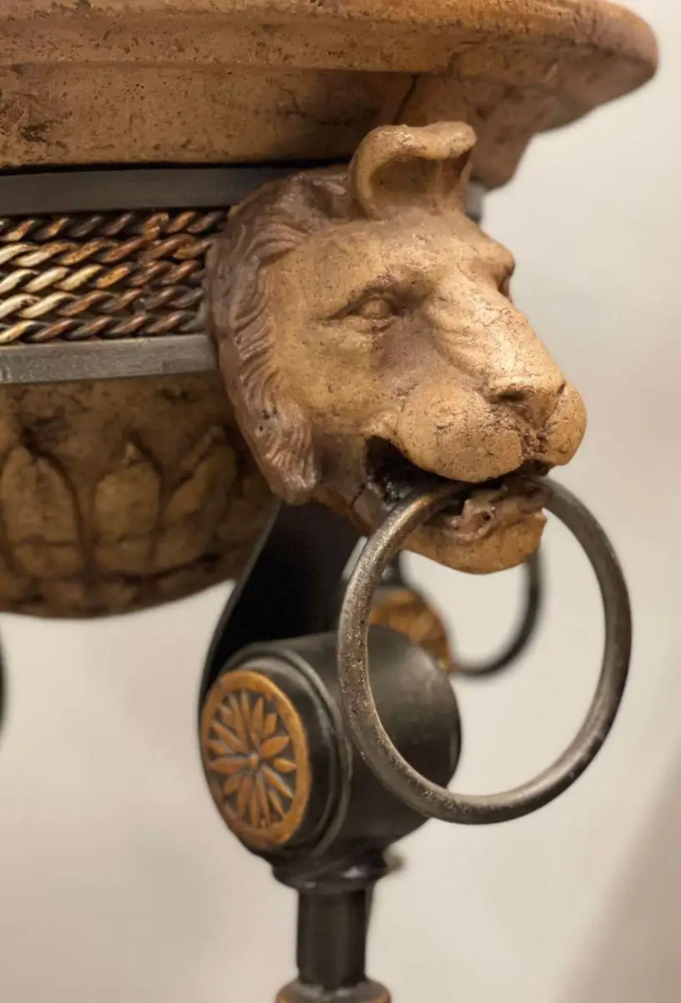 Pair of Figural Empire Style Jardinières, Planters on Stands, Europe, 1960s - 13