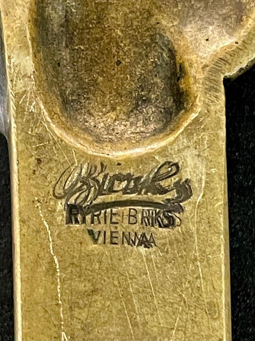 Collection of 5 Antique Metal Cigar Cutters Deer and Elephants - 6