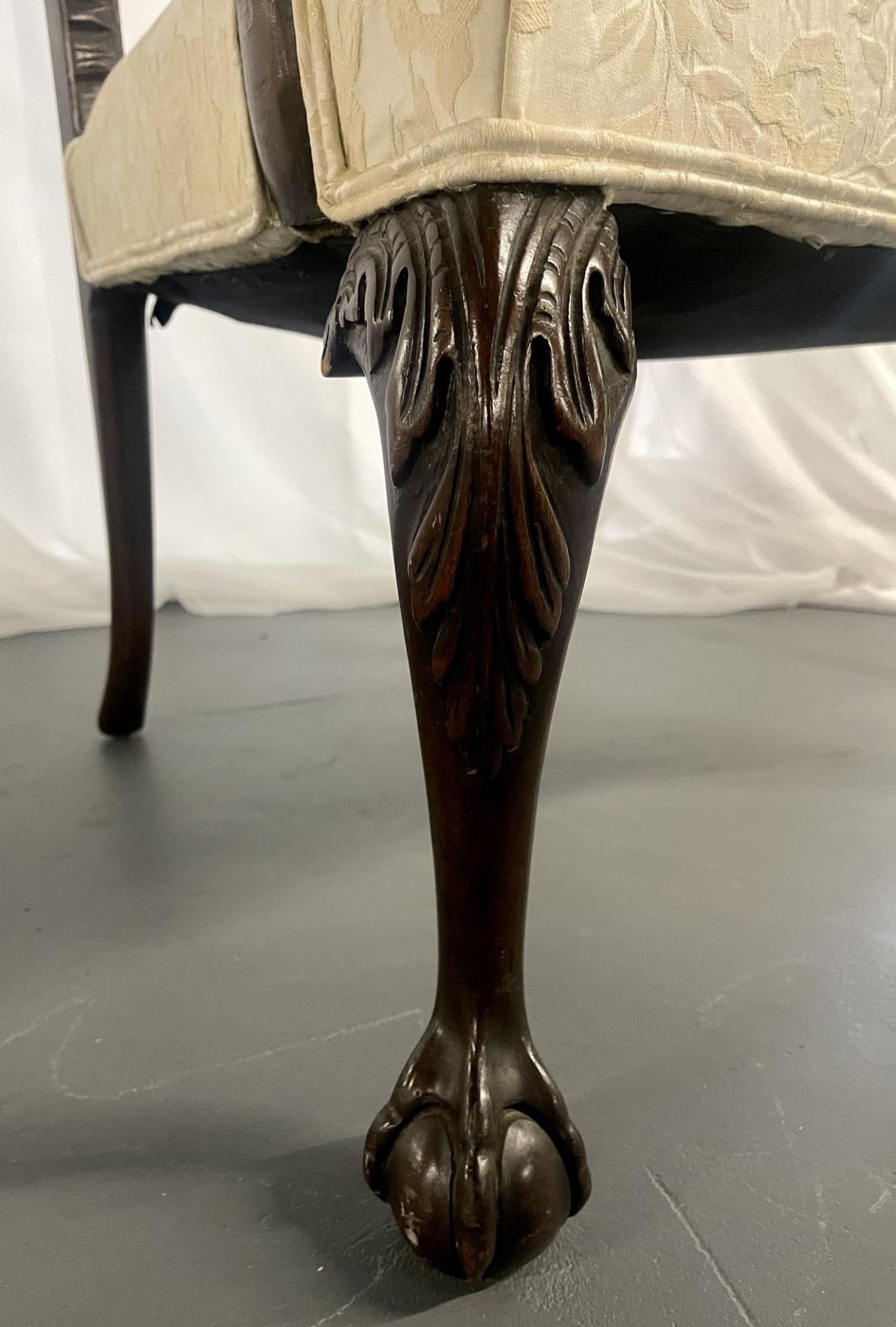 Georgian Arm, Office Chair. Ball and Claw - 10