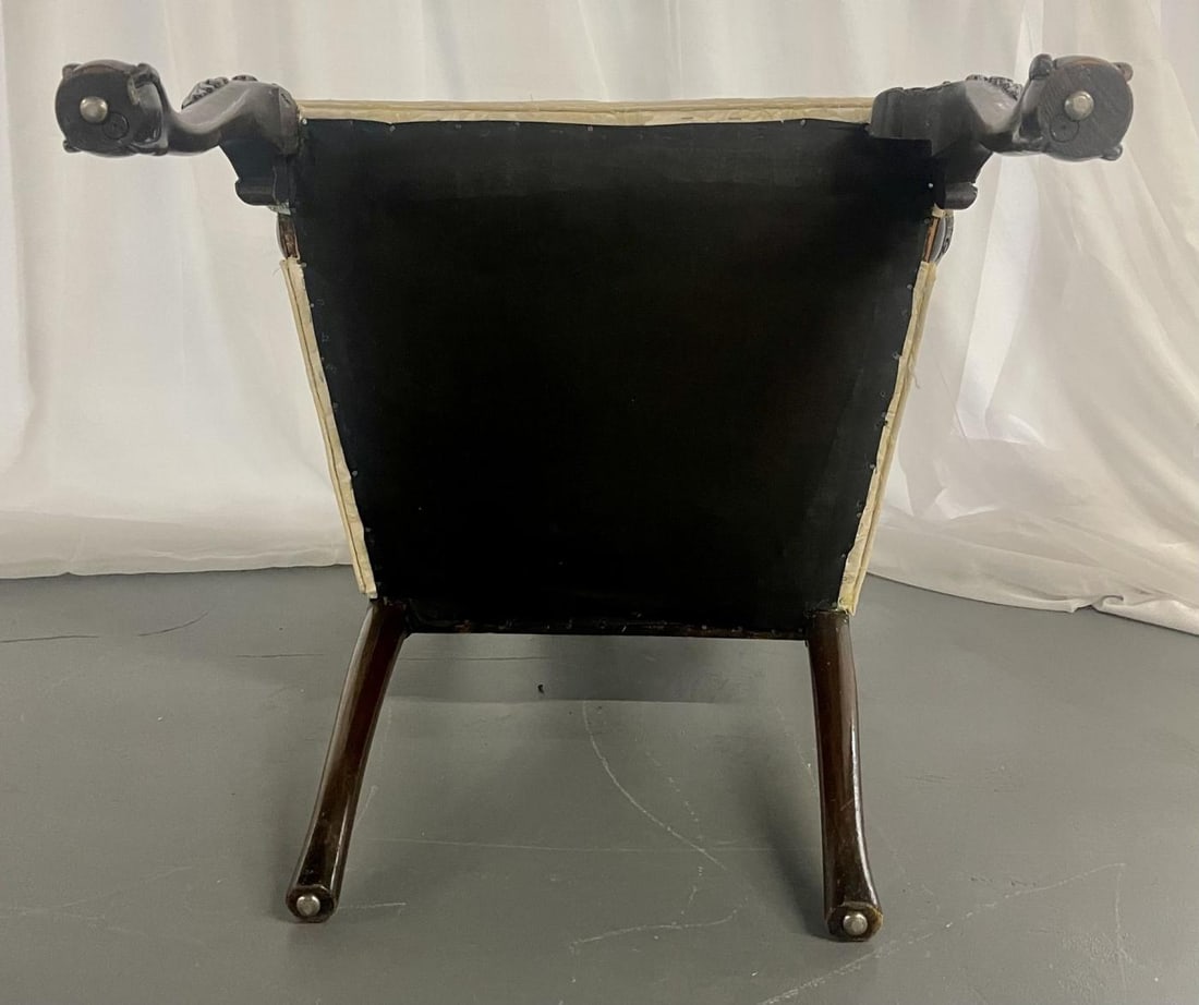 Georgian Arm, Office Chair. Ball and Claw - 12