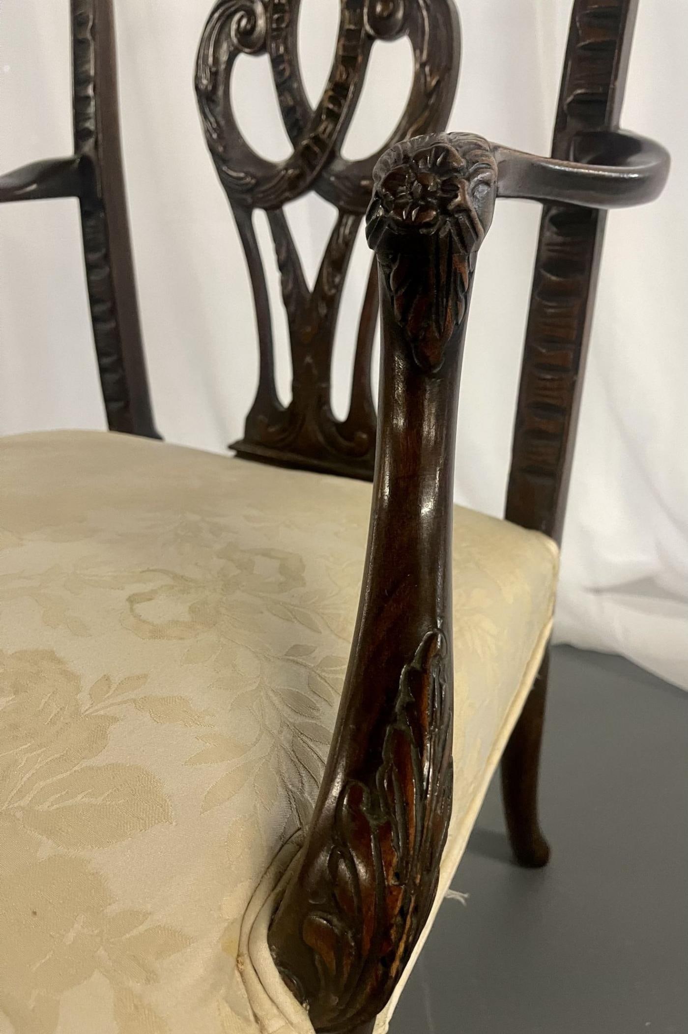 Georgian Arm, Office Chair. Ball and Claw - 7