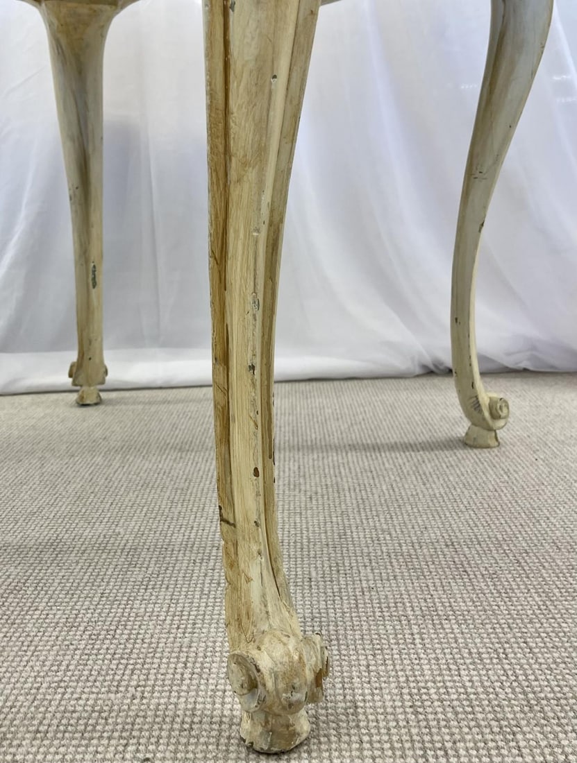 Mid Century Modern Hand Painted Italian Center Table, Fornasetti Style - 12