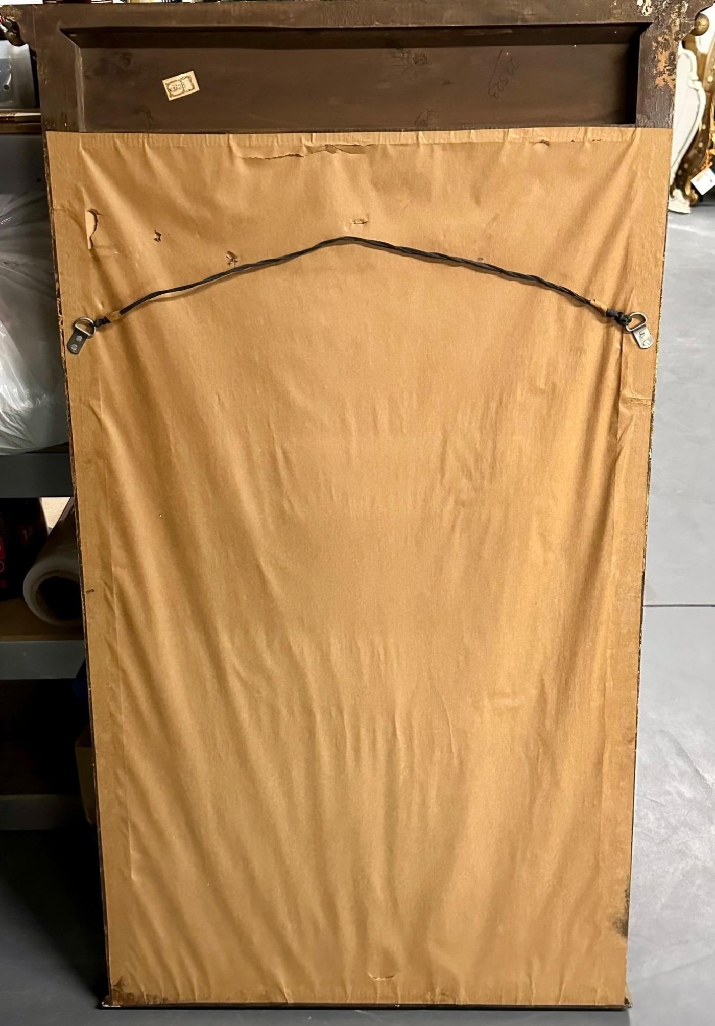 Hollywood Regency Giltwood Mirror, Wall / Console Mirror, Made in Italy - 12